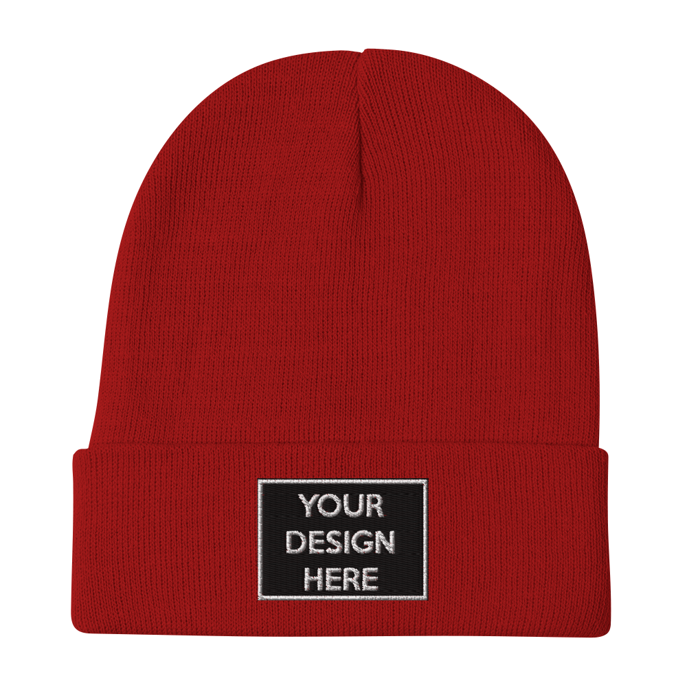 Custom Design Your Embroidered Beanie