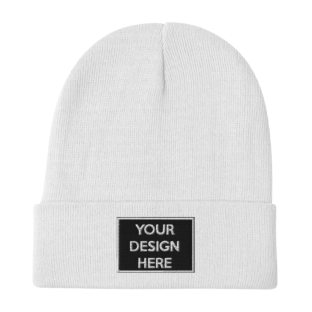 Custom Design Your Embroidered Beanie